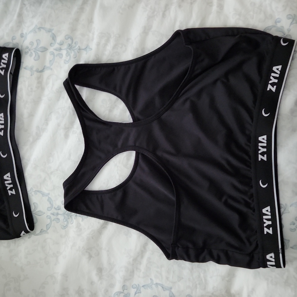 ZYIA Active 2 Sports Bras/ Athletic Wear ~ Set of 2 - Picture 3 of 5